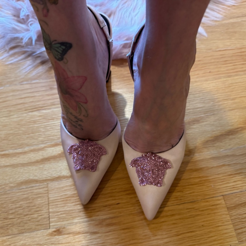 Medusa Versace heels